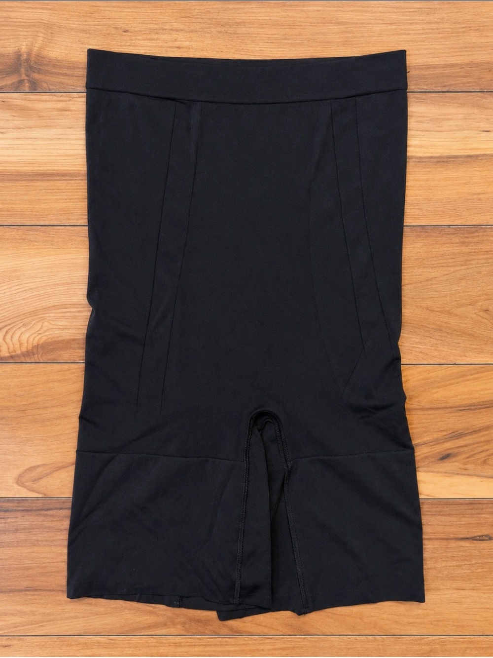 Spanx OnCore High-Waisted Mid-Thigh Shaper Shorts Black Size S